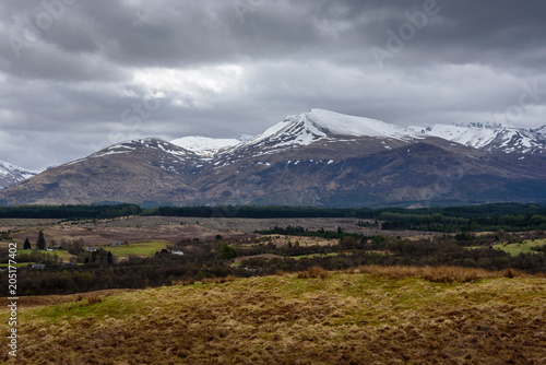 Beautiful panoramic images from Glencoe valley in the Highlands of Scotland - amazing views, breathtaking scenery, a real celebration of nature - perfect relaxation spot to enjoy the wilderness