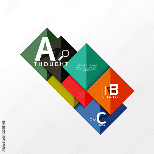 Infographic option banner Free Download Infographic option banner - GFXLoad