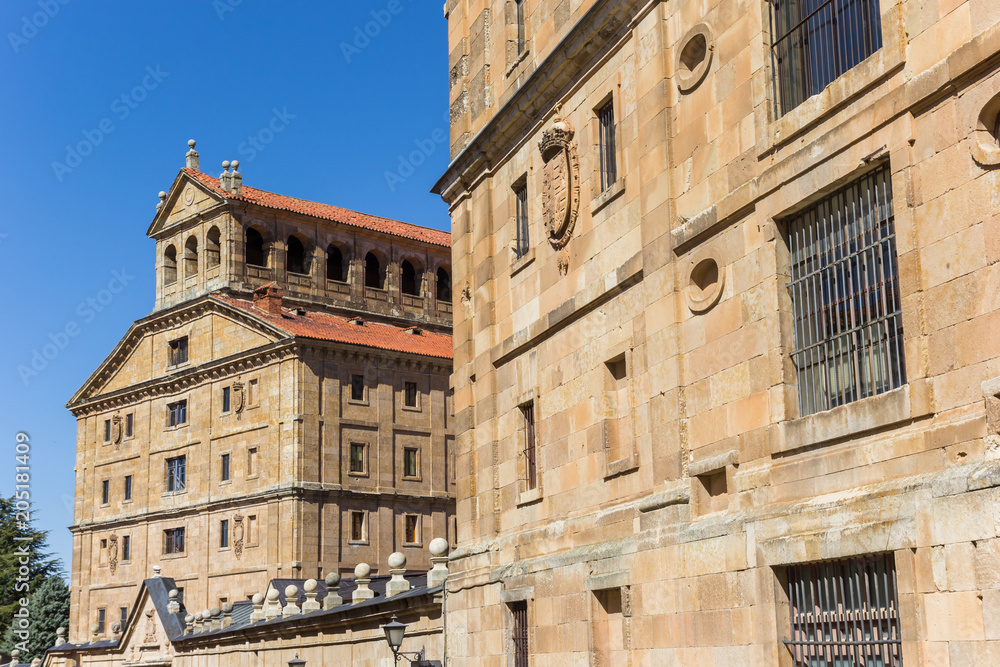 University building in the center of Salamanca, Spain