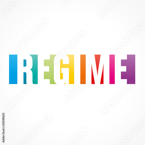 mot "régime"