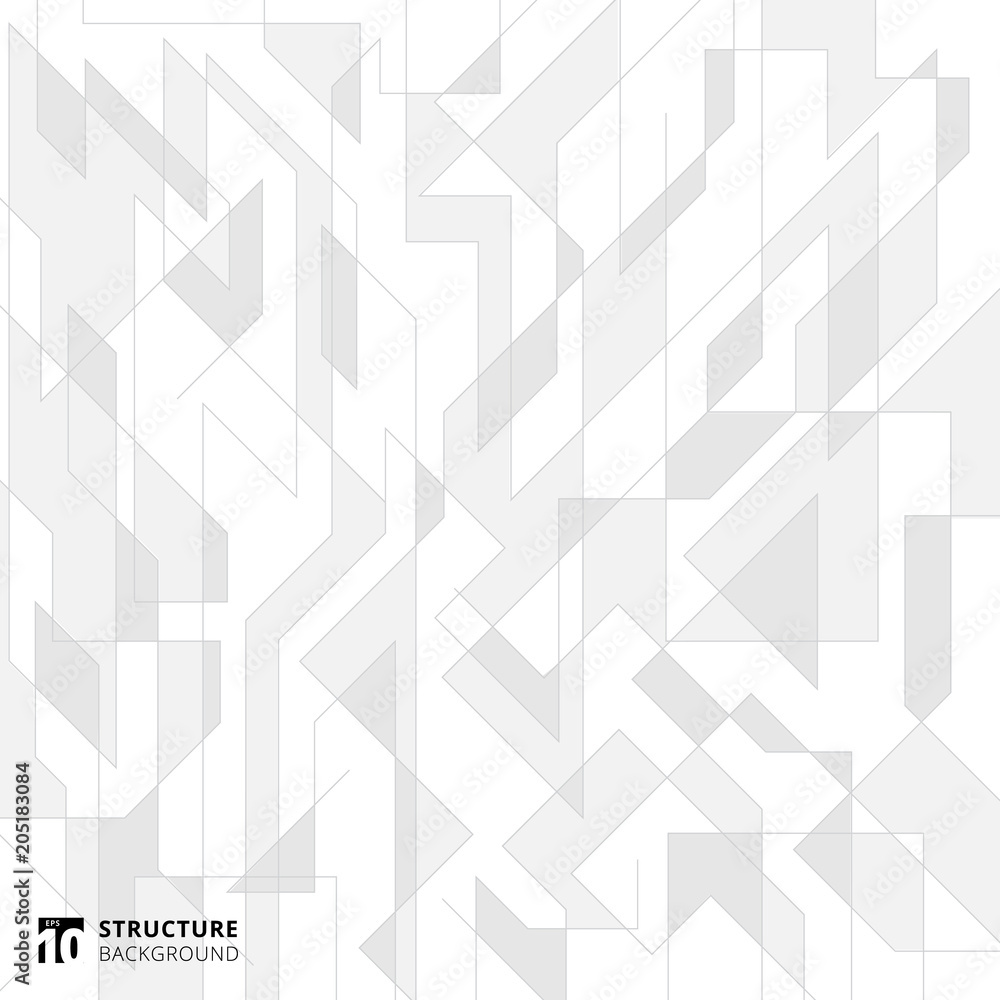 Abstract lines structure white and gray background. Abstract lines structure white and gray background.