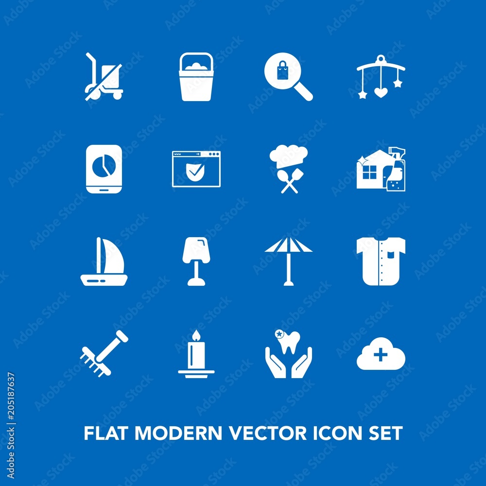 Modern, simple vector icon set on blue background with decoration, woman, culture, wind, flame, bucket, health, add, clothing, interior, japanese, healthy, lamp, fashion, water, umbrella, object icons Modern, simple vector icon set on blue background with decoration, woman, culture, wind, flame, bucket, health, add, clothing, interior, japanese, healthy, lamp, fashion, water, umbrella, object icons