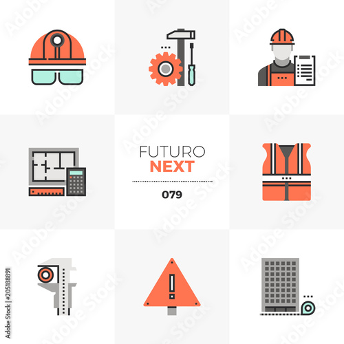 Civil Engineering Futuro Next Icons