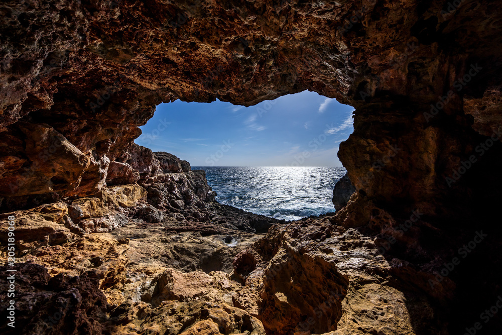 Obraz premium Costa de Porto Colom, Mallorca