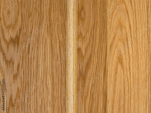 Modern wooden door panels close up photo