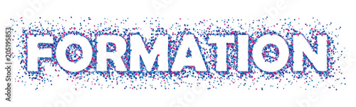 Icône Lettres Vecteur FORMATION