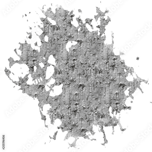 grey sand grunge isolated stain background pattern, vector illustration