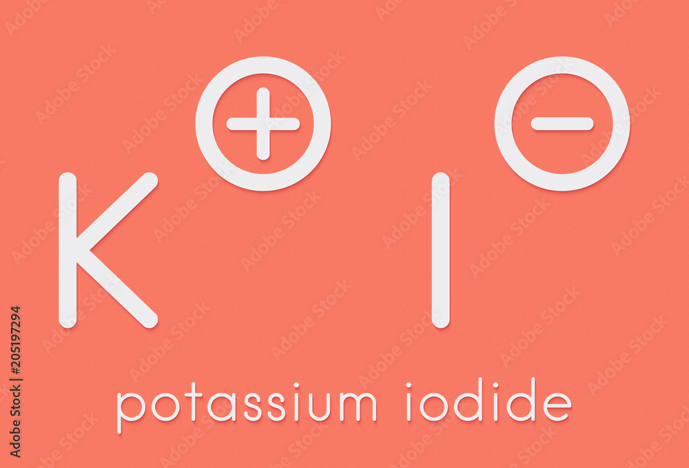 Potassium Iodide Structure