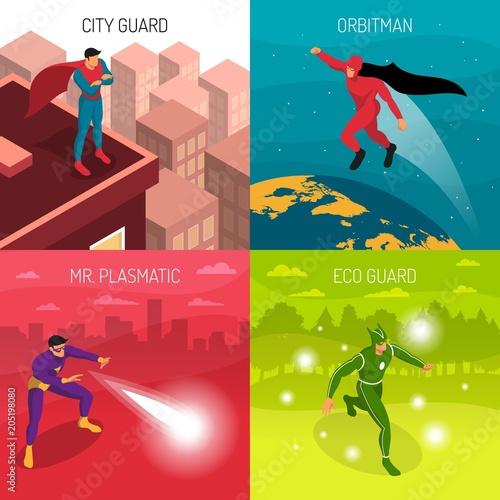 Superhero 2x2 Design Concept