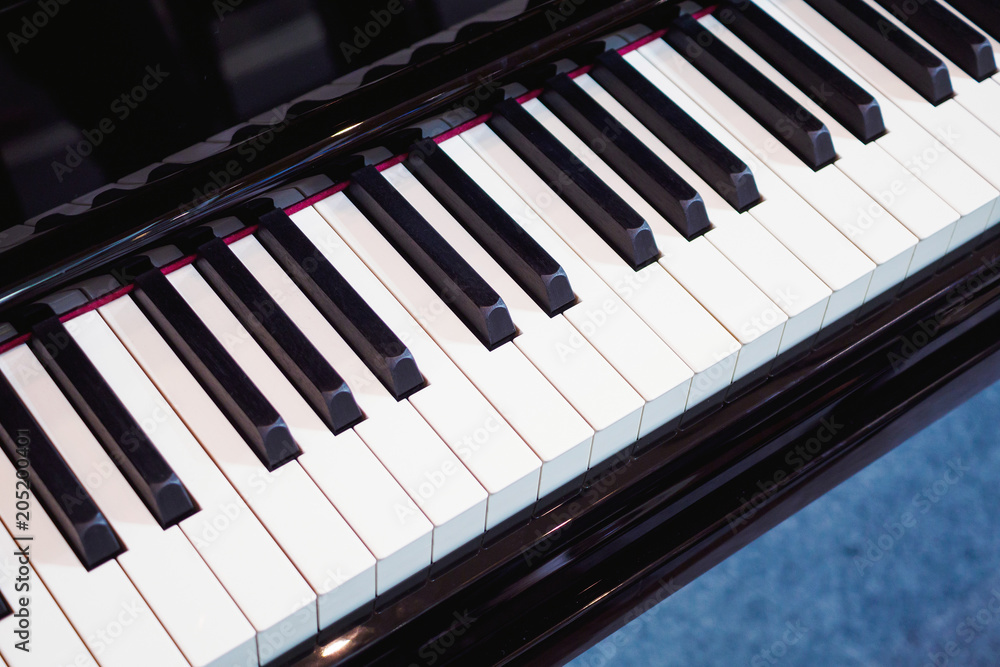 Piano keyboard background musical instrument Piano keyboard background musical instrument