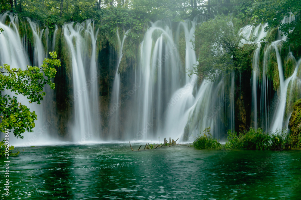 Fototapeta Wasserfälle im Nationalpark Plitvicer Seen