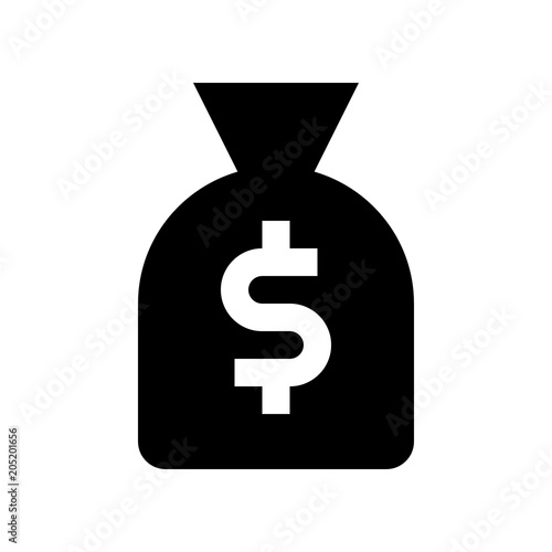 dollar money bag