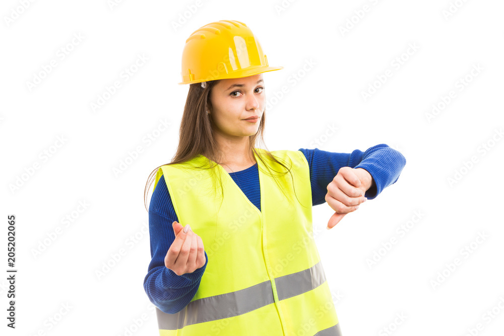 Time is money concept with female architect. Time is money concept with female architect.