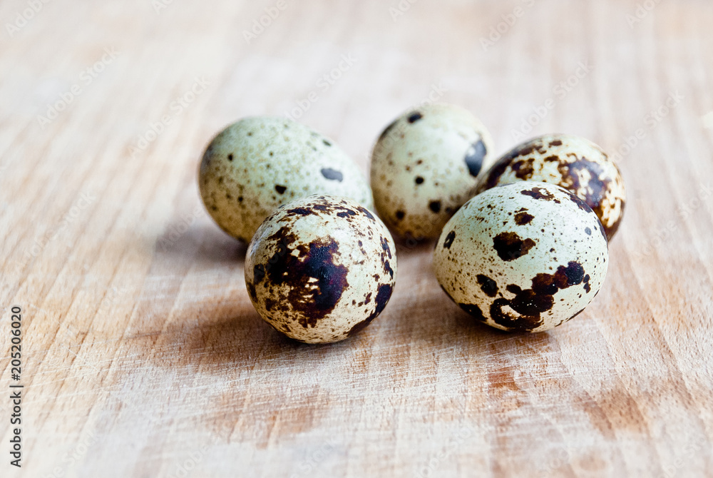 Fototapeta premium quail eggs