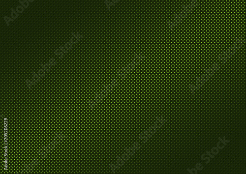 Green Metallic Dotted Grid Background - Abstract Decoration with Universal Us...