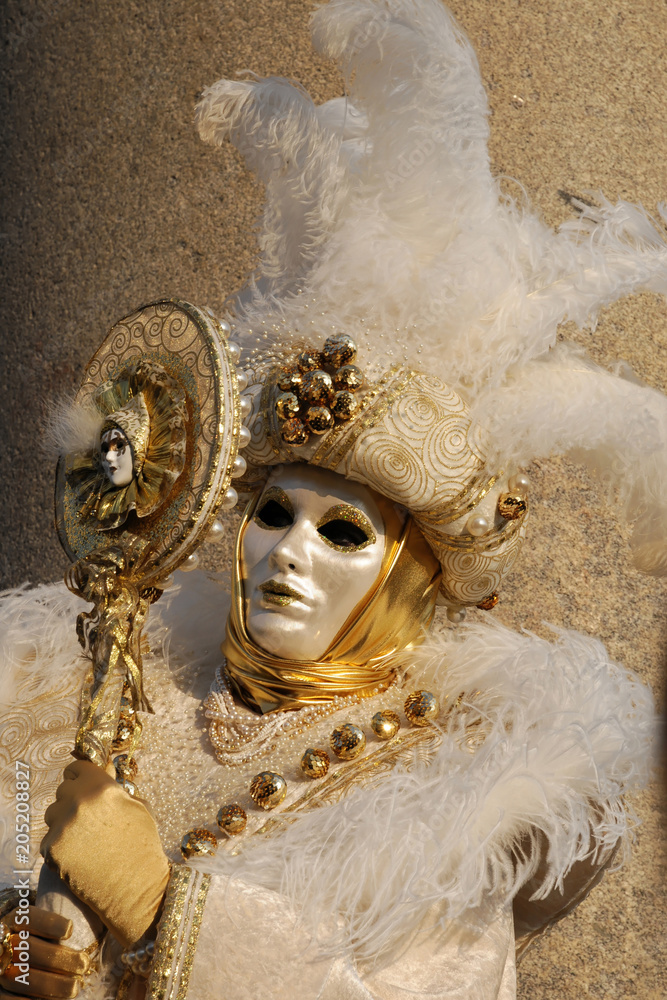 Maske, Carneval, Carnevale, Karneval in Venedig, Venetien, Italien, Europa  Stock Photo | Adobe Stock