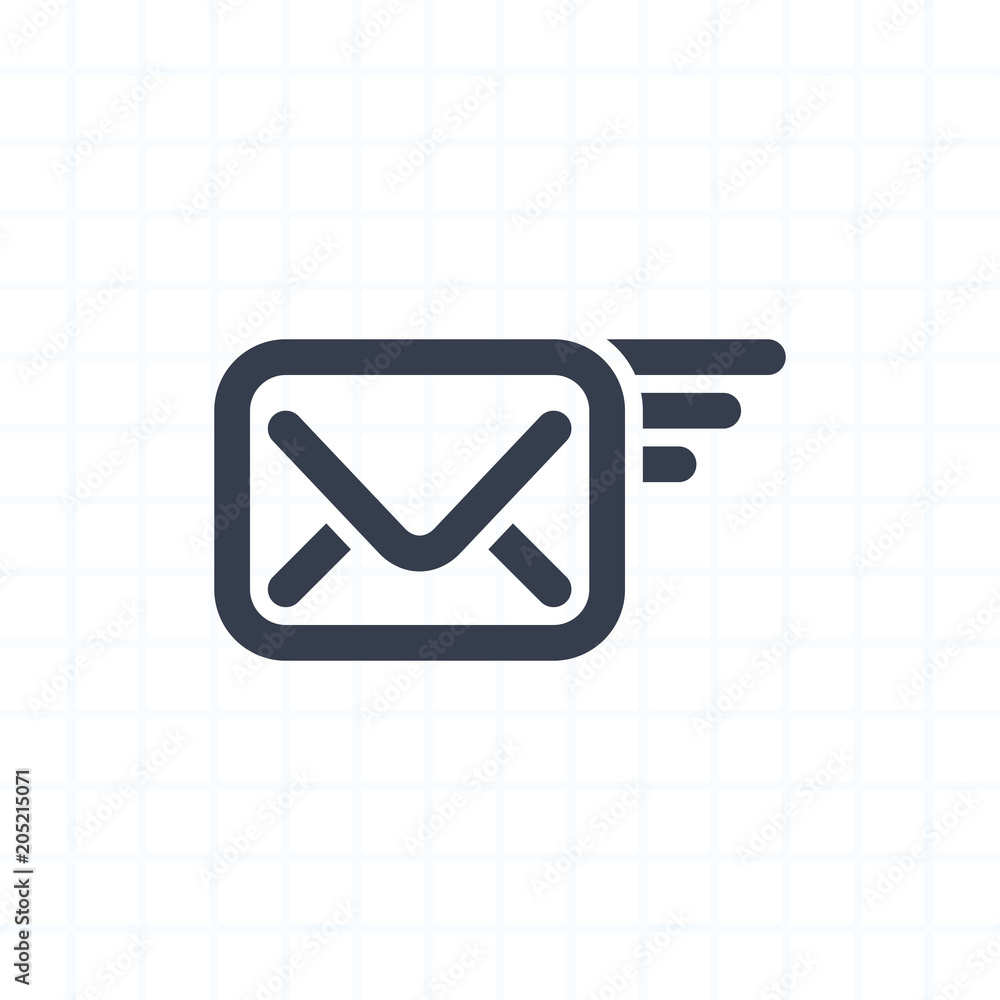 Flying Mail - String Icons . A professional, pixel-perfect icon. Flying Mail - String Icons . A professional, pixel-perfect icon.