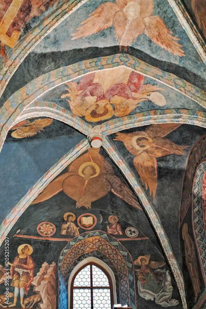 Affresco Castello di Lublin Polonia