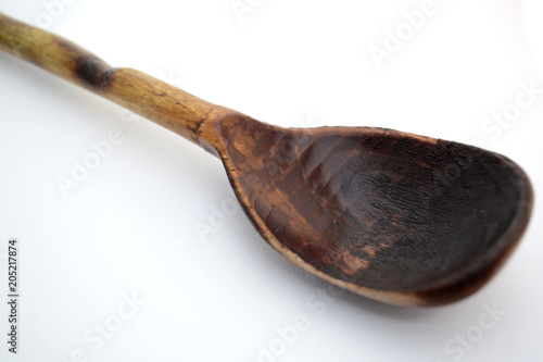 vintage wooden spoon