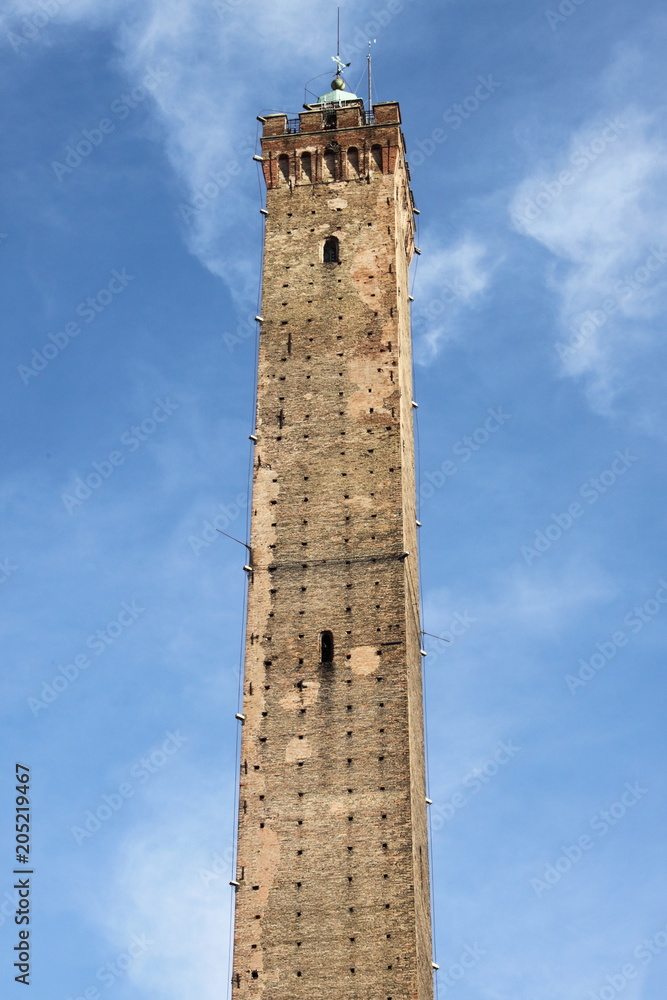 Asinelli Tower in Bologna, Italy