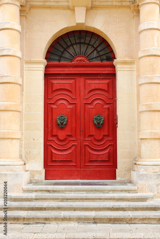 Obraz premium Colourful front door