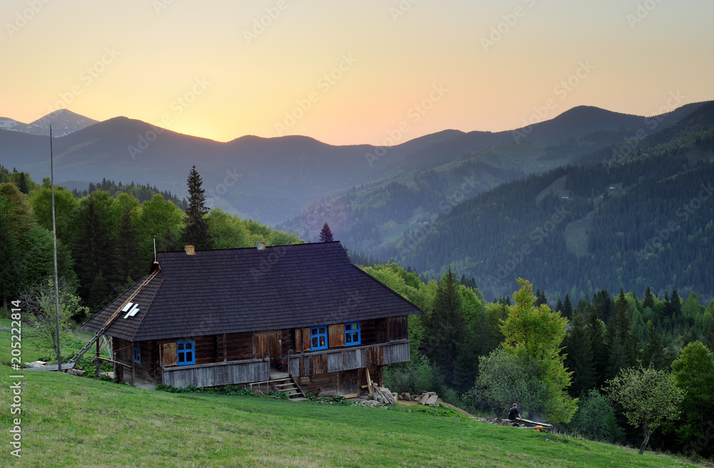 House in the mountains House in the mountains