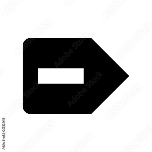 label minus