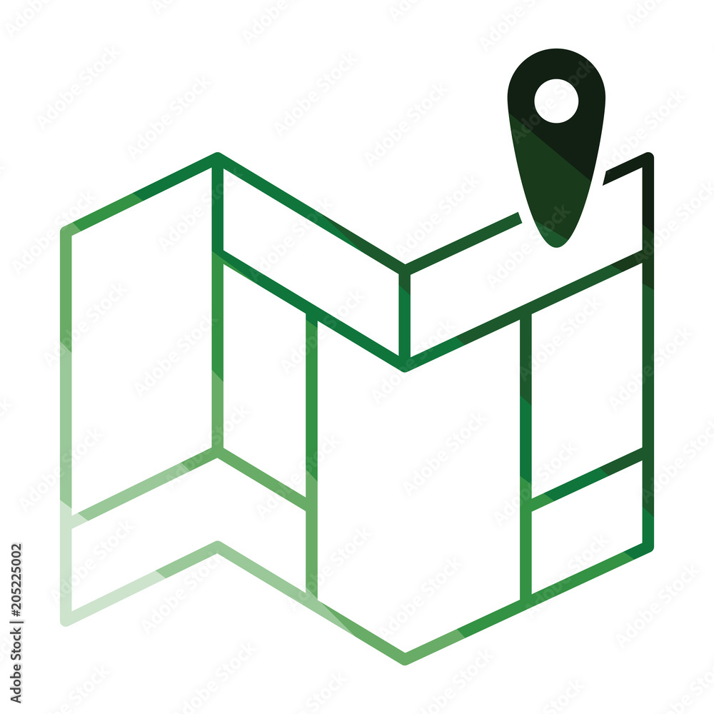Navigation map icon Navigation map icon
