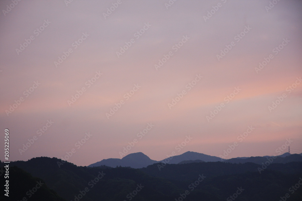 夕方の空