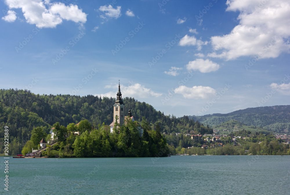 Church of the Assumption of Mary on Bled Island, Slovenia