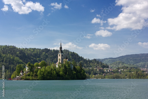 Church of the Assumption of Mary on Bled Island  Slovenia