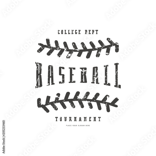Emblem of baseball team