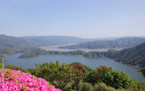 Mikatagoko lake district national park Fukui Japan