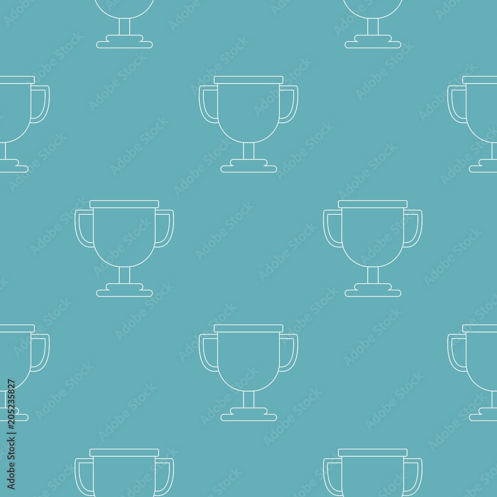 Cup award pattern vector seamless repeating for any web design Cup award pattern vector seamless repeating for any web design