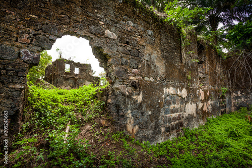 Bunce Island, Sierra Leone, West Africa - British slave trading