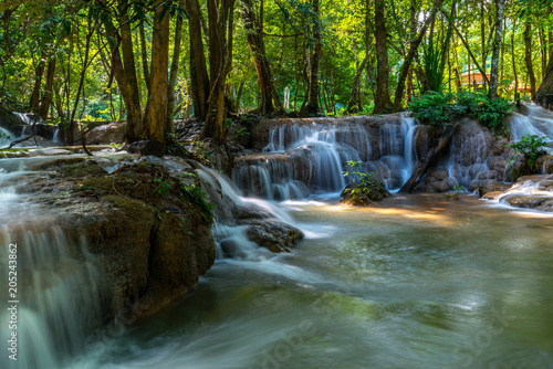 Cascade waterfall in Thailand