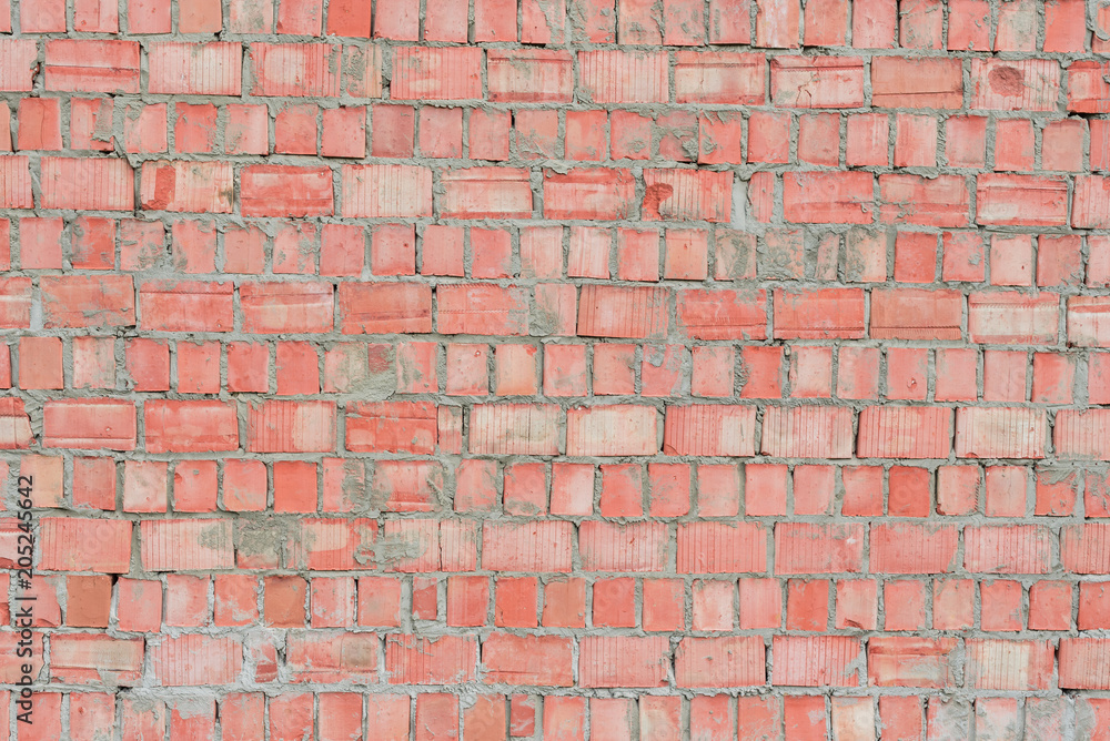 Fototapeta premium Brick texture with scratches and cracks