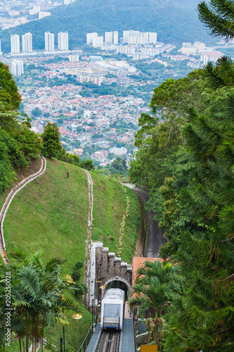 Tram at Penang hill