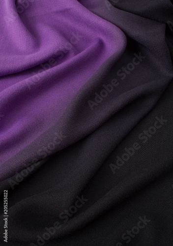 Fabric fashion purple black gradient background