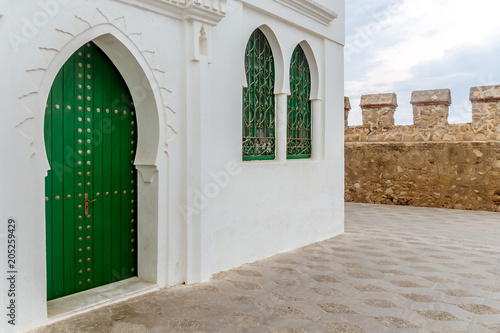 Typical Moroccan building photo