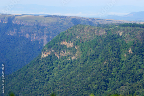 View from God's Window over the lowveld in Blyde River Canyon area in Mpumalanga Province of South Africa