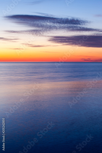 Sunset Over Lake Michigan