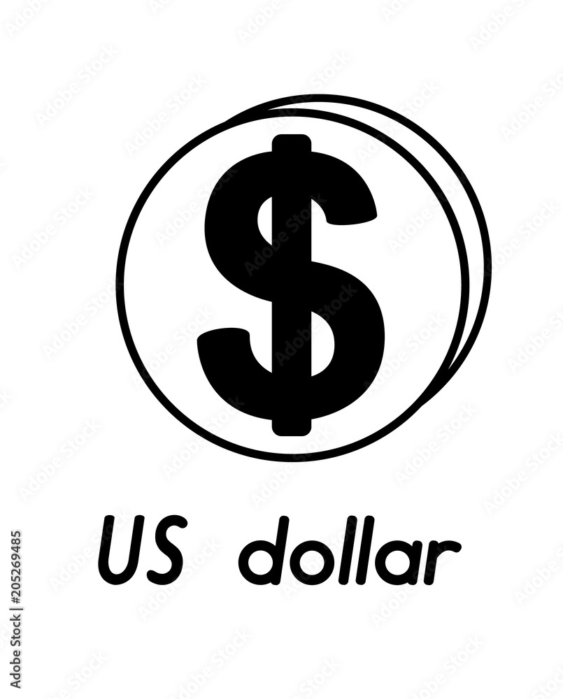 coin with dollar sign coin with dollar sign
