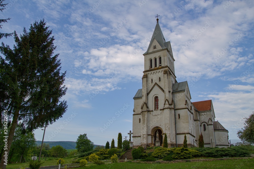 St. Michal church in  Surice, Slovakia