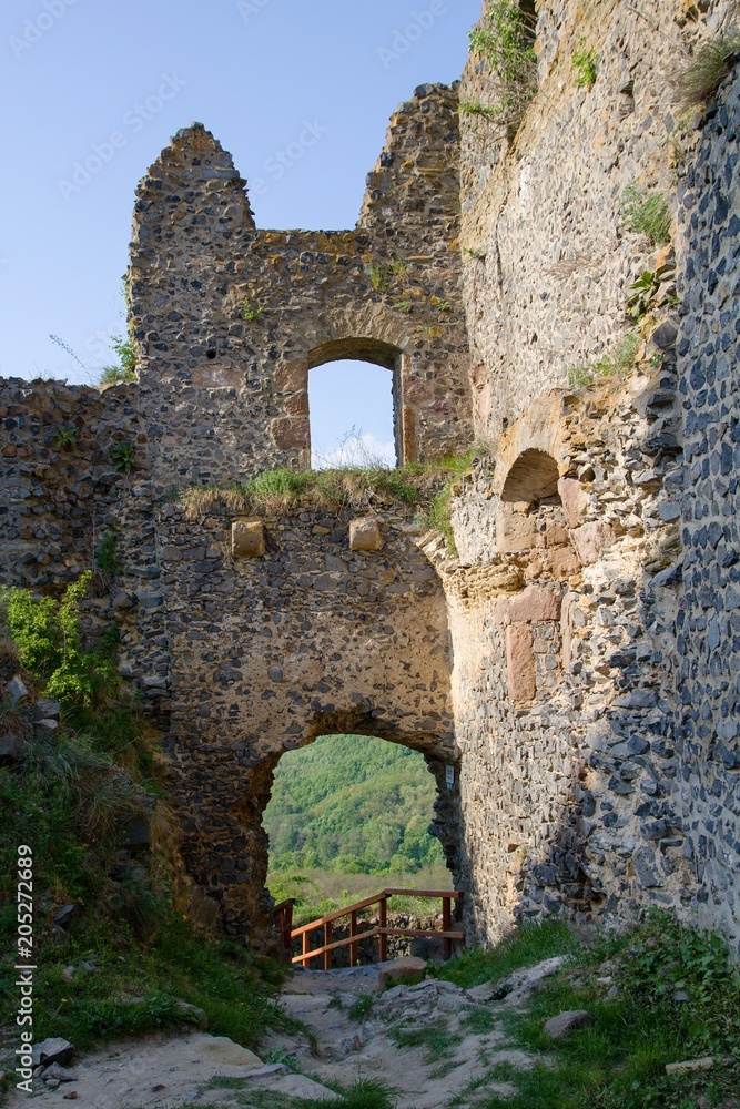 Somoska castle in Slovakia