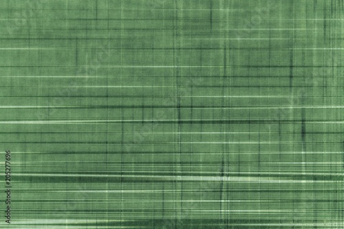 Ultra green Swatch textile, fabric grainy surface for book cover, linen design element, grunge texture © Didi