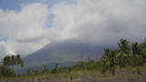 Mount Mayon volcano, the most active in Philippines. Mount Mayon vulcano near Legazpi city.