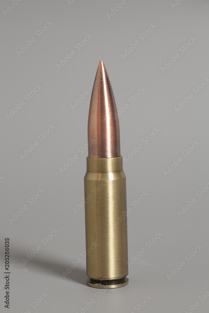 Bullet on gray background Bullet on gray background