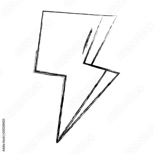 grunge thunder power weather danger sign