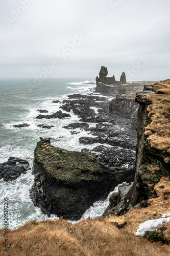 Icelandic landscape from different locations, Iceland.